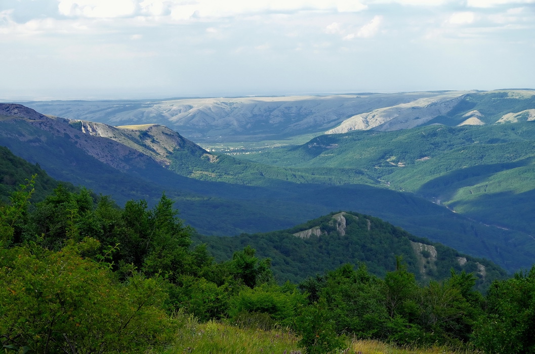 Спускаючись з Чатир-Дагу...