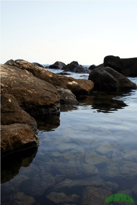 ВИХІД В МОРЕ море, камни, природа
