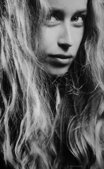 Stylish portrait. A. Krivitsky's studio. stylish portrait. a. krivitsky's