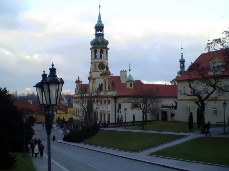 Прага город, прага, улица, церковь