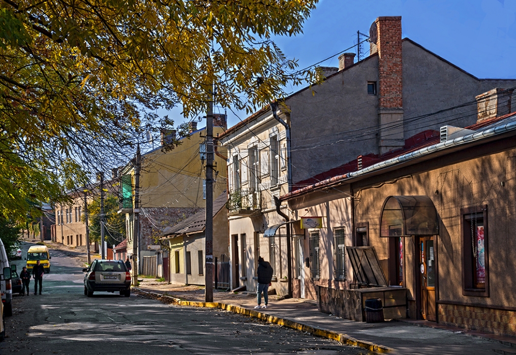 Осенний город.