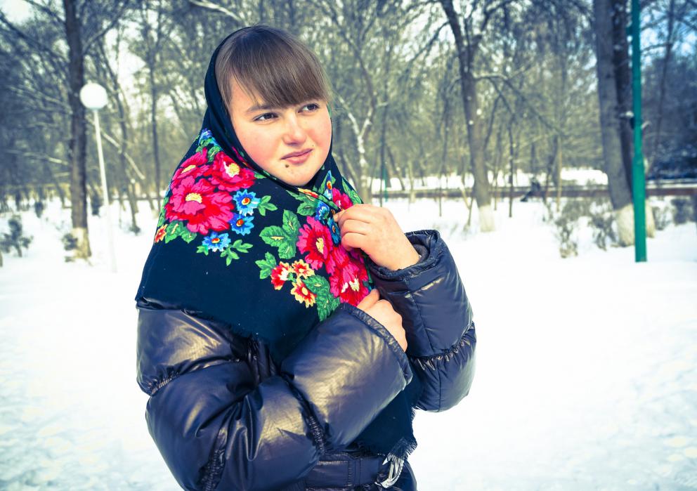 русская красавица