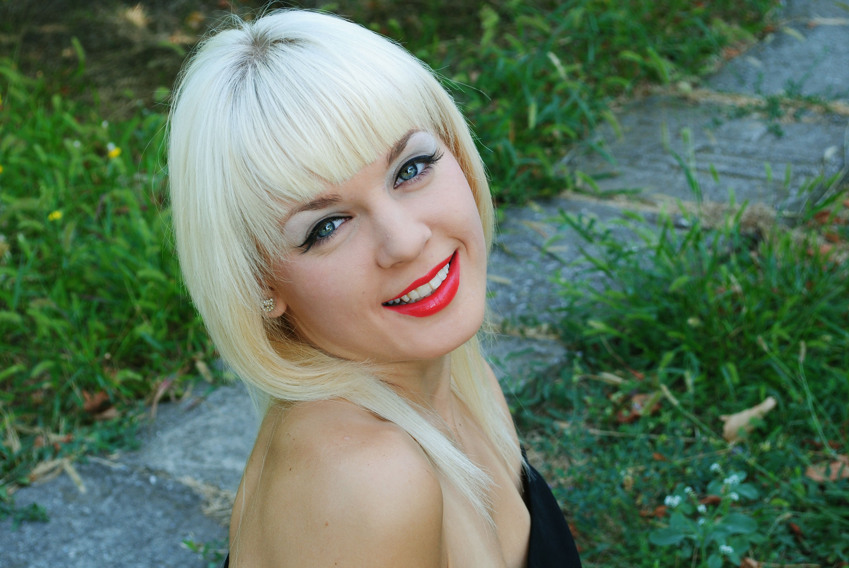 Red lipstick