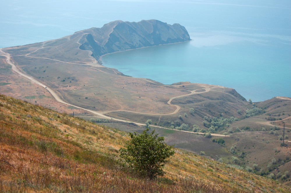 Вид на Хамелеон море, мыс