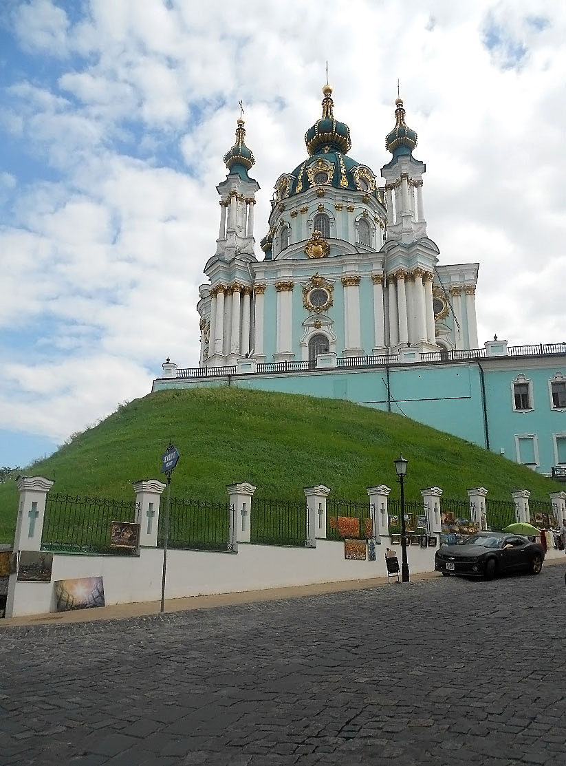...Андреевская церковь. Киев андреевская церковь, киев, церковь