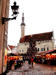 View of the square near the old town hall