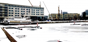 View of the Admiral steamship and the Europa Hotel