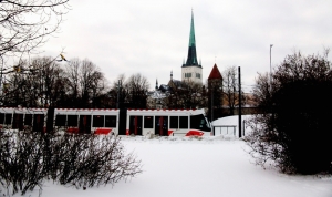 View of the Old Town in Tallinn