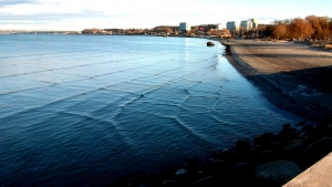 Mysterious waves of the Baltic sea