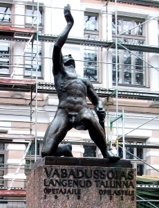 Monument to the students and teachers of Tallinn who fell in the Estonian war of independence