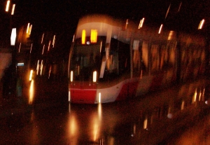 Tallinn night tram