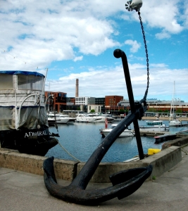 View of the Tallinn yacht port