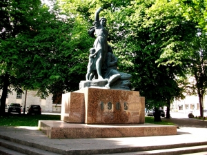 Monument to those killed in 1905 in Tallinn