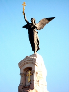 Monument to the crew of the ship "Rusalka"