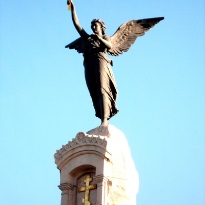 Monument to the crew of the ship "Rusalka"