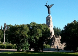 Monument to the crew of the ship "Rusalka"