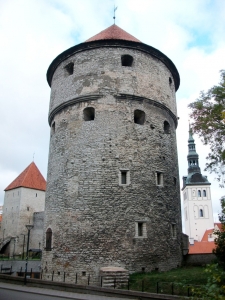 A tower of ancient Tallinn