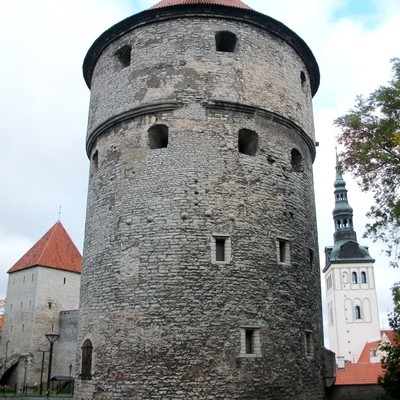 A tower of ancient Tallinn