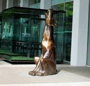 The wolf is a symbol of Tallinn and Estonia