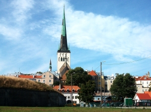 View of St. Olaf's church from the south side