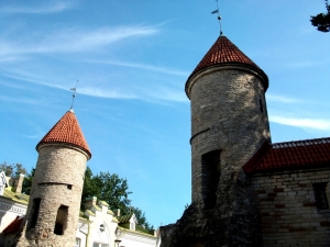 "Viru Gate" towers
