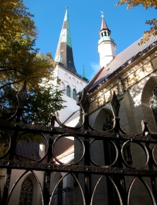 The architecture of ancient Tallinn