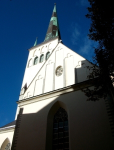 The architecture of ancient Tallinn