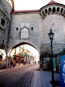 View of the Big Sea gate from the north
