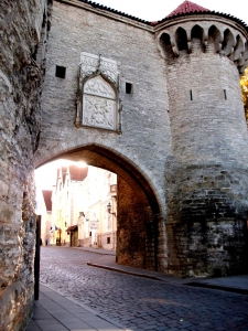 A view of the Big Sea Gate from the corner of the Fat Margaret tower