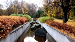 View of the canal in Kadriorg park