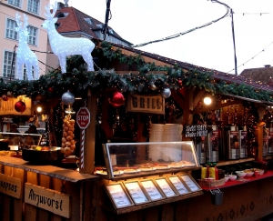 Christmas market at Town Hall square