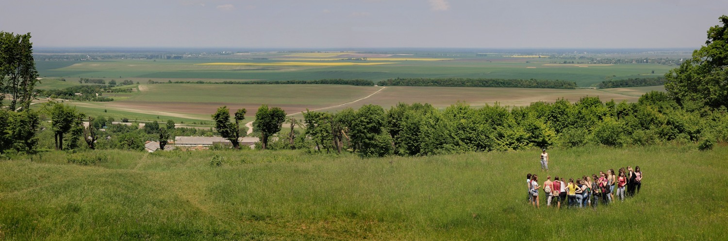 7-Б на экскурсии панорама, природа, пейзаж