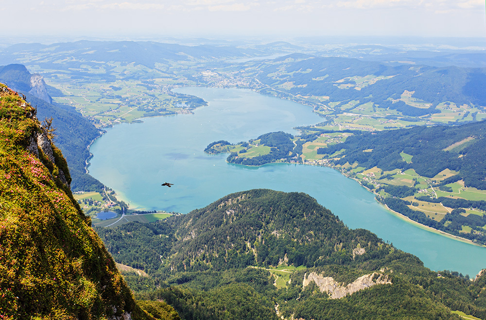Австрия. Schafberg горы, австрия, schafberg