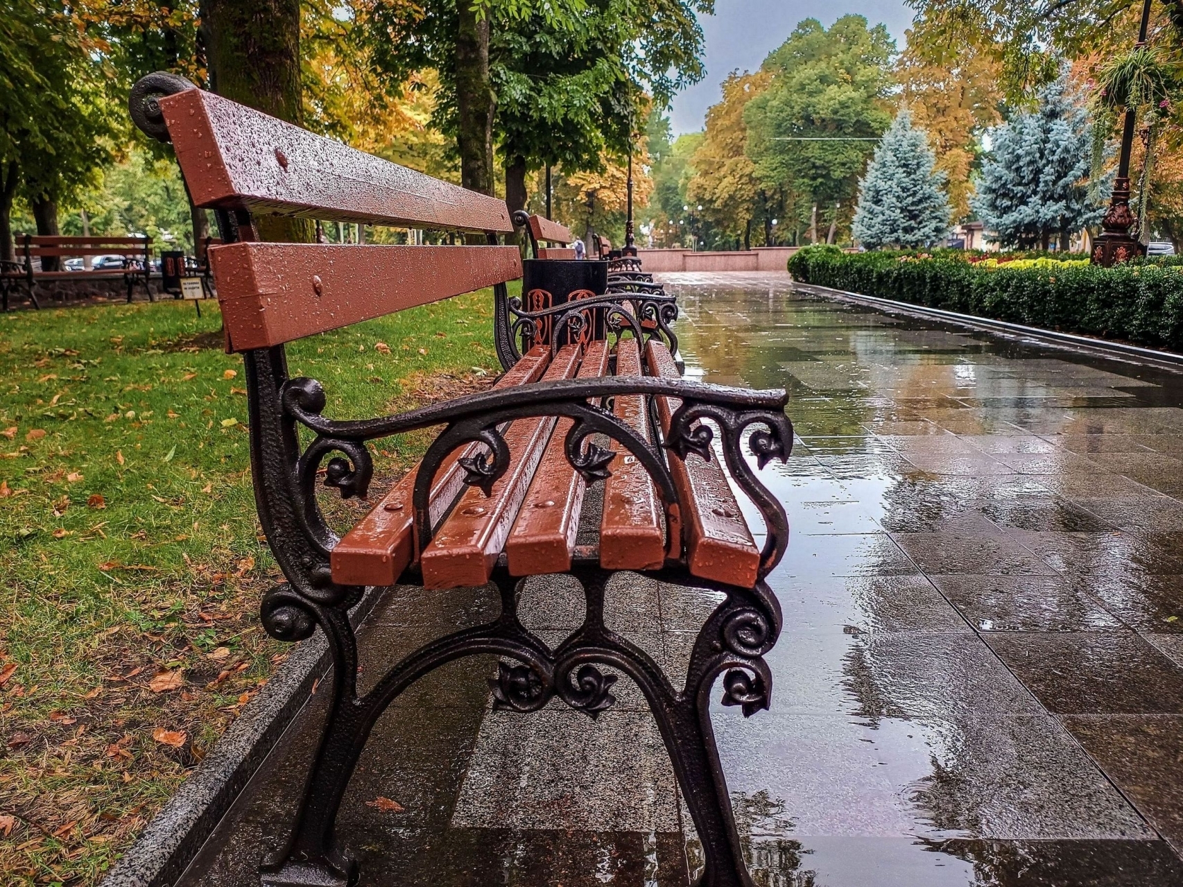 Дощ в Кременуку