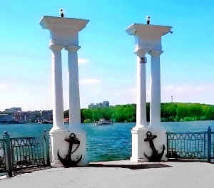Тернопільські міські озерні ворота...