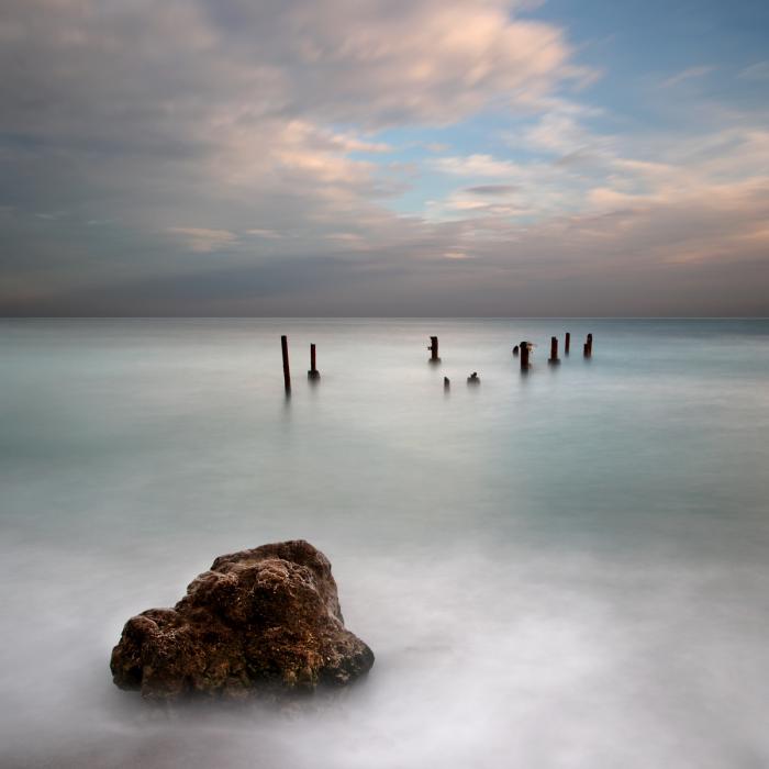 Время... море, симеиз, крым, longexposure