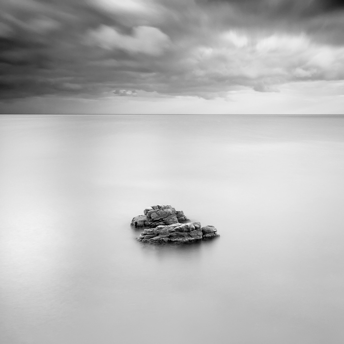 * * * море, long exposure