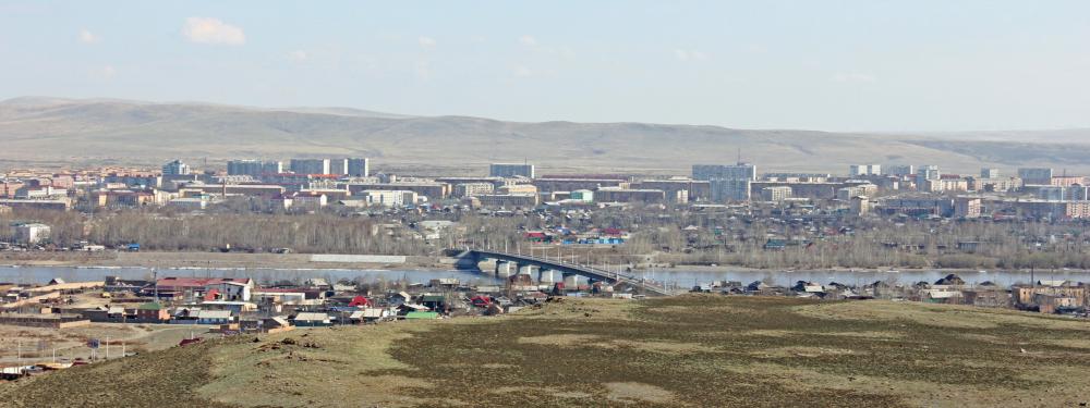 панорама Кызыла