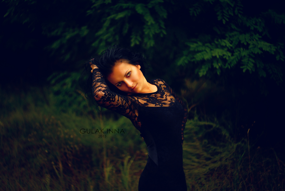 Olga девушка, природа
