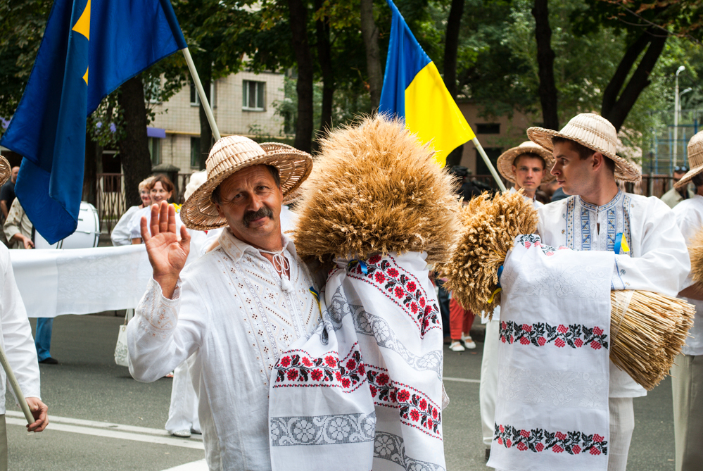 Парад вышиванок в г.Киеве