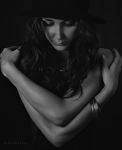    . Portrait with closed eyes.   TFP. Invitation to TFP.