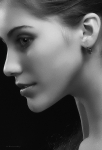 Portrait "Glamor profile". Location A. Krivitsky.