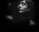 Strange graphic composition. Photo theater.