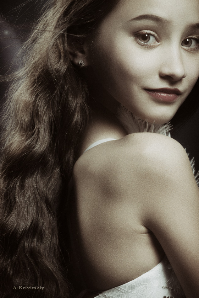 Studio training portrait A. Krivitsky in Kiev. кривицкий обучение позированию
