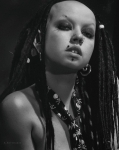 Portrait. A. Krivitsky's Photographic Theater. Fashion model Irina.