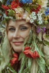 Portrait of an actress. Kiev. Photographer A. Krivitsky.