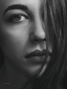 Portrait. Portrait studio A. Krivitsky.