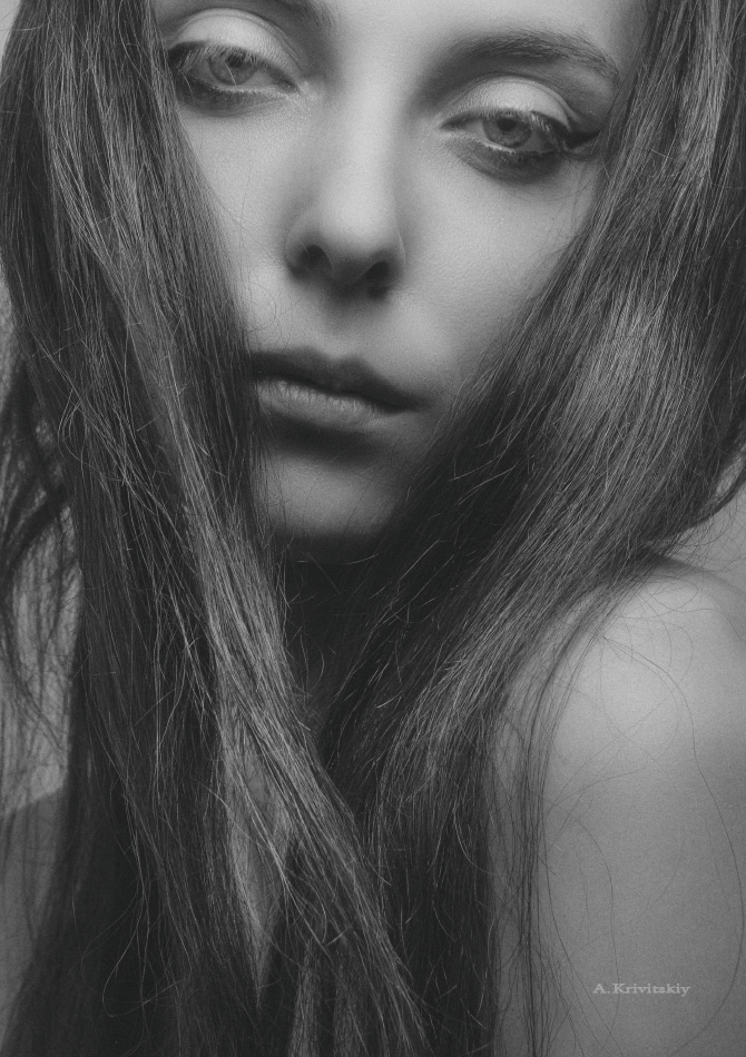 Portrait. Portrait studio A. Krivitsky. кривицкий обучение позированию