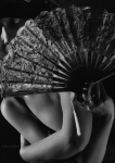 Theatrical fan of ancient Egyptian origin. Special Studio A. Krivitsky.