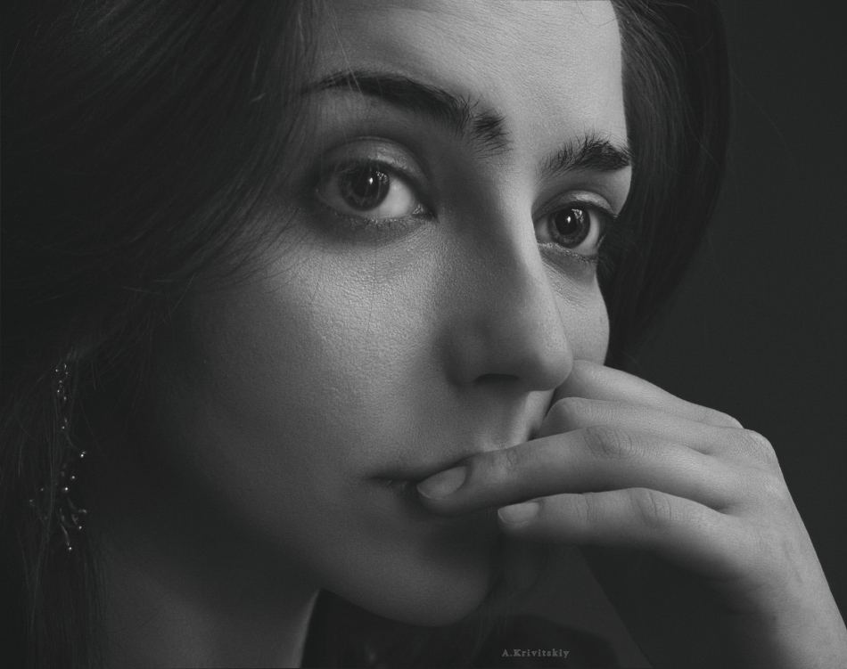 Portrait. Portrait studio A. Krivitsky. портрет